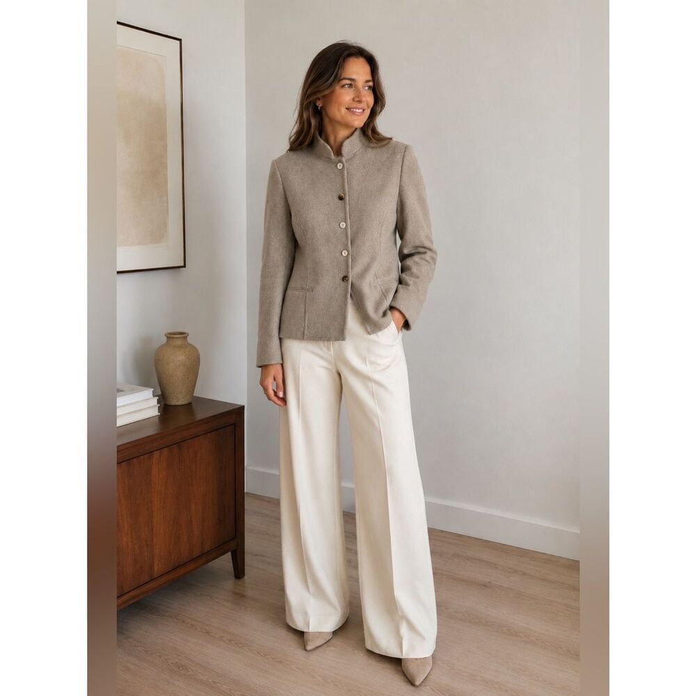 Nina Mclemore Wool Reversible Jacket